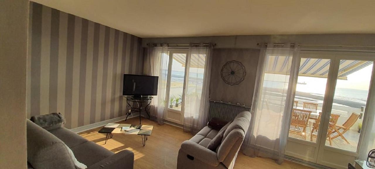 Superbe Appartement Avec Terasse Face A La Mer Boulogne-sur-Mer Eksteriør billede